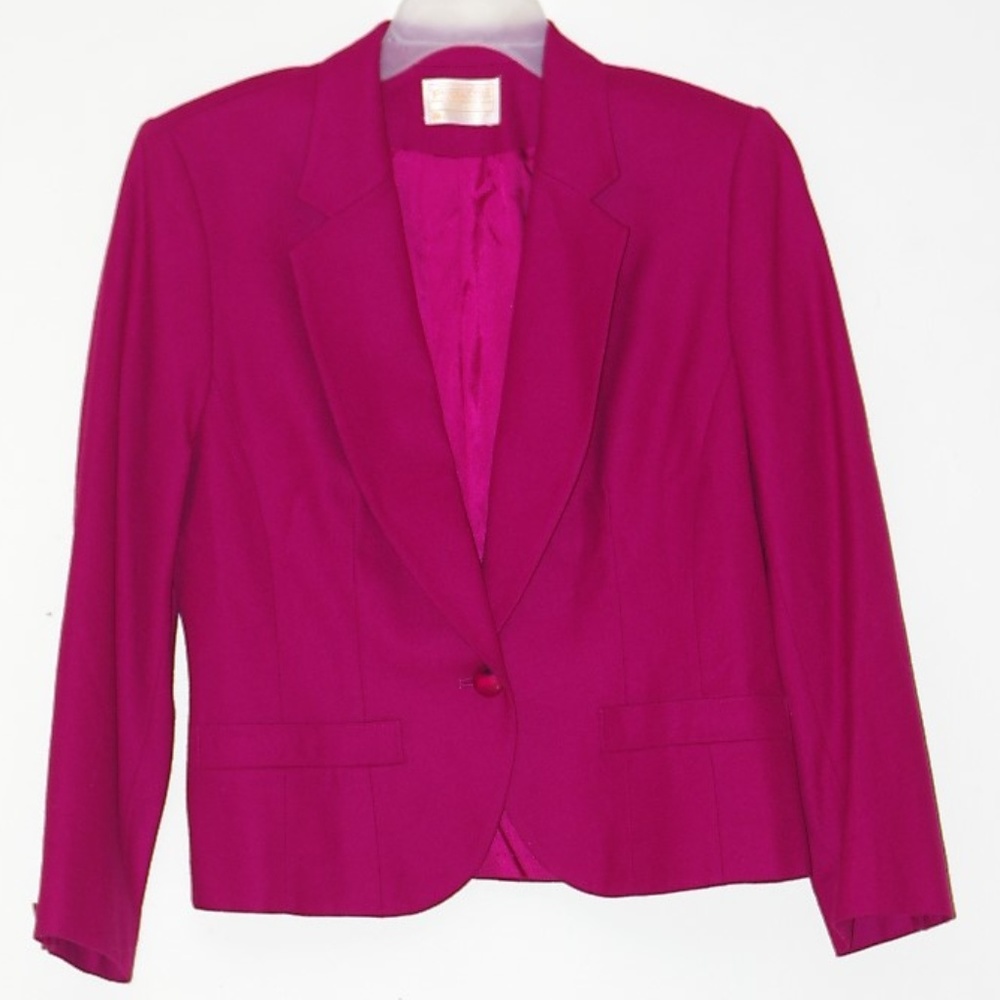 suit dress WOOL PENDLETON Blazer Skirt Set UNWORN - Picture 2 of 8